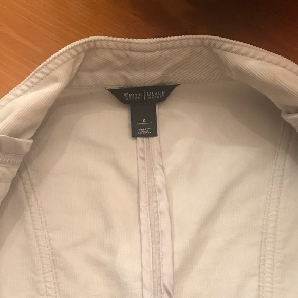 WHBM Light Grey Decorative  Jacket - Picture 5 of 8